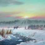 Fine art print Winter at Longmoor