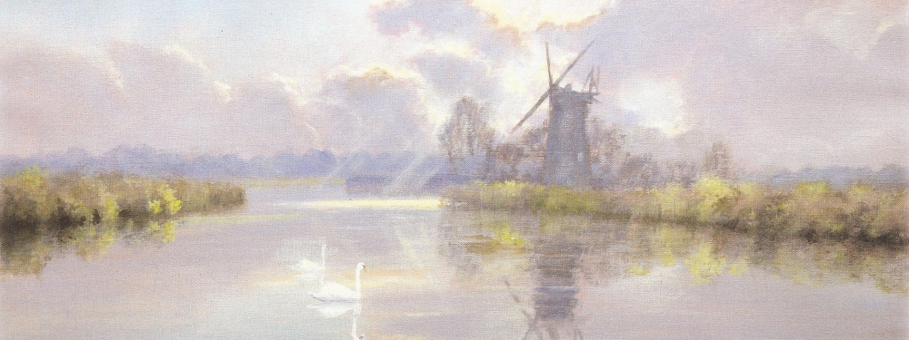 David Dane has been painting the Norfolk Broads for over 40 years