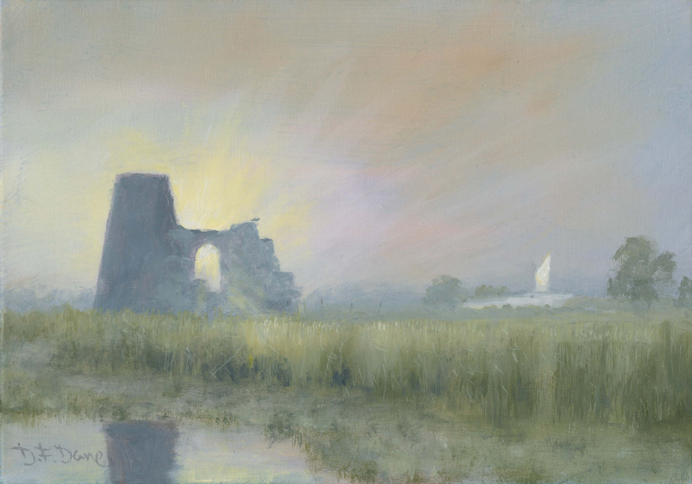 Sunrise St Benets Abbey